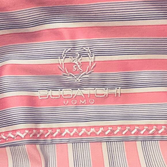 EUC - Bugatchi Uomo Striped Shirt - XXL - Picture 2 of 5